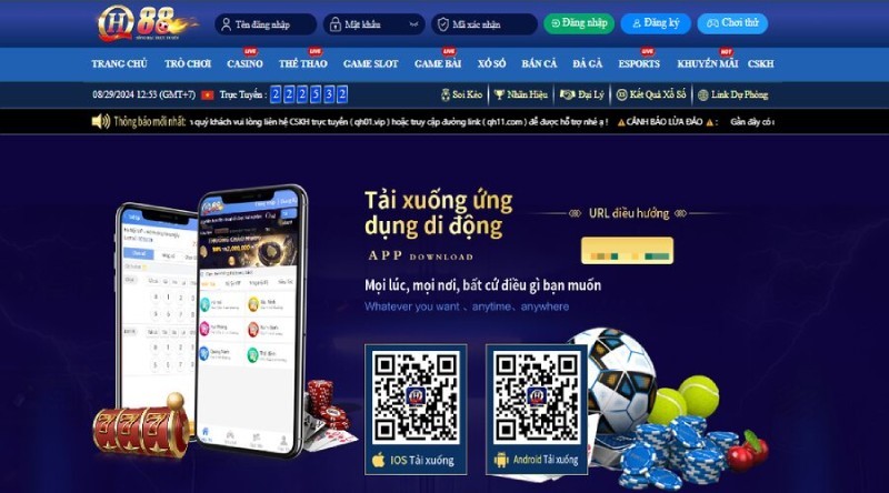 Tải App QH88 - Ứng dụng cá cược trực tuyến hàng đầu Cách tải App QH88 trên điện thoại Android